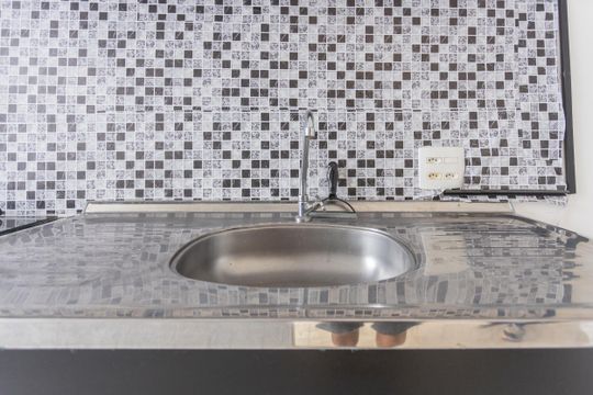 Cozinha de apartamento para alugar com 2 quartos, 42m² em Usina Piratininga, São Paulo