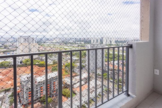 Sacada de apartamento para alugar com 2 quartos, 65m² em Veleiros, São Paulo