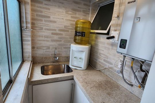 Área de serviço de apartamento à venda com 2 quartos, 105m² em Vila Andrade, São Paulo