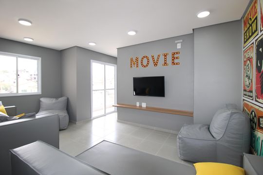 Área comum de apartamento para alugar com 2 quartos, 42m² em São Miguel Paulista, São Paulo