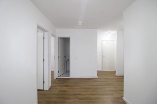 Sala/Cozinha de apartamento para alugar com 2 quartos, 42m² em São Miguel Paulista, São Paulo