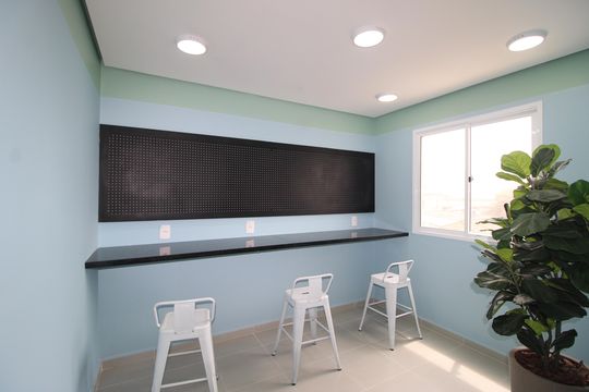 Área comum de apartamento para alugar com 2 quartos, 42m² em São Miguel Paulista, São Paulo
