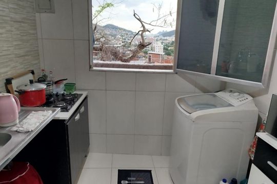 Área de serviço de casa para alugar com 2 quartos, 37m² em Campinho, Rio de Janeiro