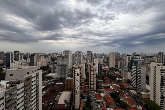Vista de kitnet/studio para alugar com 1 quarto, 28m² em Vila Olímpia, São Paulo