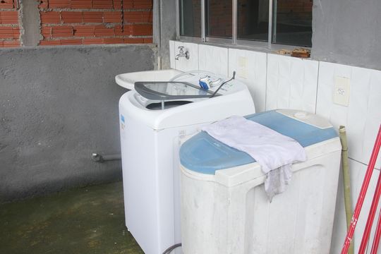 Área de Serviço de casa para alugar com 1 quarto, 50m² em Jardim Três Corações, São Paulo