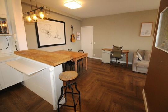Sala de apartamento para alugar com 2 quartos, 76m² em Parque Residencial Aquarius, São José dos Campos