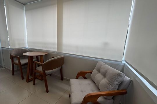 Varanda do studio de kitnet/studio à venda com 1 quarto, 31m² em Pinheiros, São Paulo