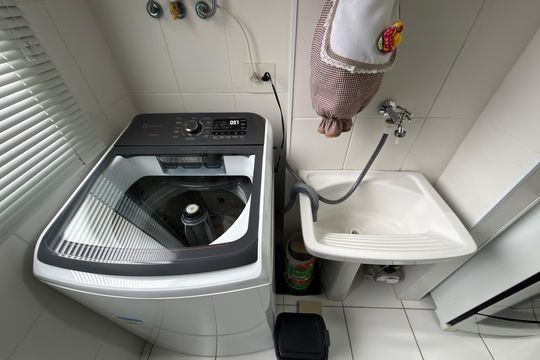 Área de Serviço de apartamento à venda com 2 quartos, 71m² em Vila Vivaldi, São Bernardo do Campo