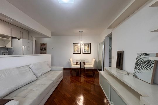 Sala de apartamento para alugar com 2 quartos, 65m² em Itaim Bibi, São Paulo
