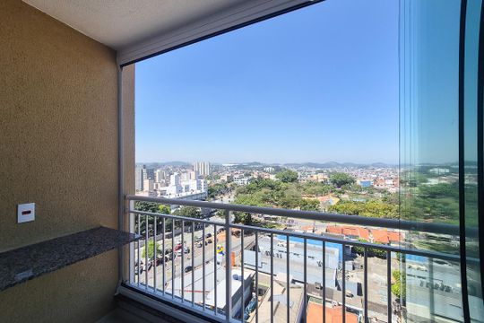 Varanda da Sala de apartamento para alugar com 2 quartos, 49m² em Assunção, São Bernardo do Campo