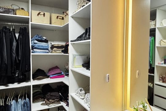 Quarto 1 - Closet de casa para alugar com 3 quartos, 124m² em Vila Bastos, Santo André