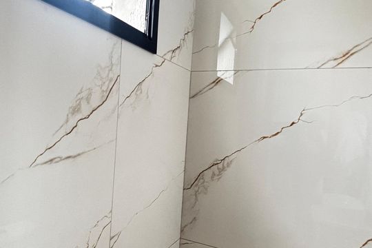 Banheiro de casa para alugar com 3 quartos, 124m² em Vila Bastos, Santo André