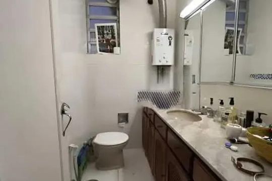 Banheiro 1 de apartamento para alugar com 3 quartos, 140m² em Laranjeiras, Rio de Janeiro