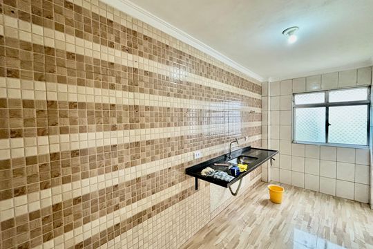 Cozinha de apartamento à venda com 2 quartos, 48m² em Vila Silvia, São Paulo