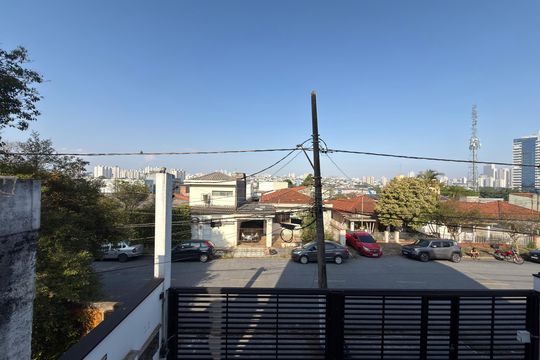 Área de Serviço e Varanda Vista de apartamento para alugar com 2 quartos, 55m² em Jardim Copacabana, São Bernardo do Campo
