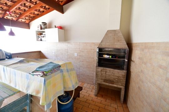 Área comum - Churrasqueira de casa à venda com 5 quartos, 265m² em Jardim Alto da Barra, Campinas