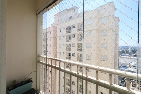 Varanda  de apartamento para alugar com 2 quartos, 50m² em Limão, São Paulo