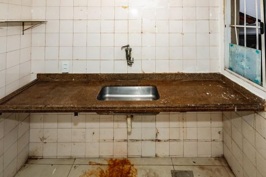 Cozinha de casa para alugar com 2 quartos, 120m² em Planalto, Belo Horizonte
