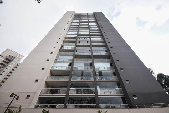 Fachada de kitnet/studio à venda com 1 quarto, 35m² em Real Parque, São Paulo