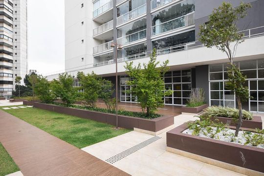 Jardim de kitnet/studio à venda com 1 quarto, 35m² em Real Parque, São Paulo