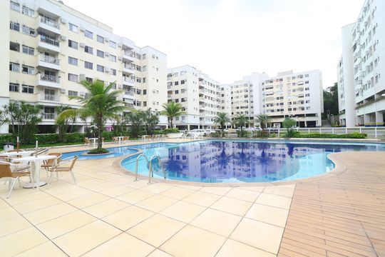Área comum - Piscina de apartamento para alugar com 2 quartos, 72m² em Praça Seca, Rio de Janeiro