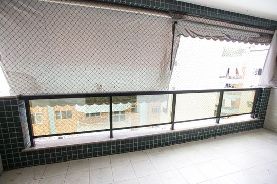 Varanda da Sala de apartamento à venda com 4 quartos, 103m² em Freguesia (jacarepaguá), Rio de Janeiro