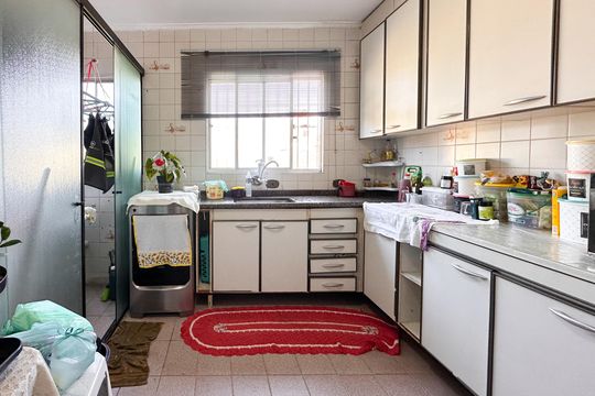 Cozinha de apartamento à venda com 2 quartos, 54m² em Assunção, São Bernardo do Campo