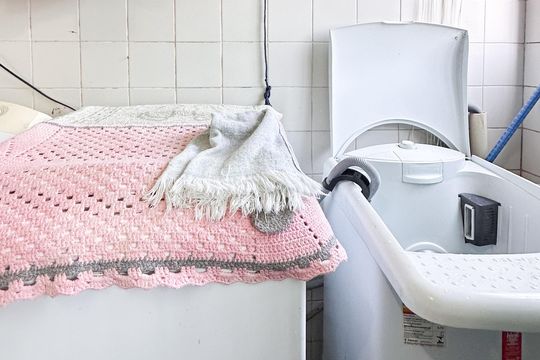 Área de Serviço de apartamento à venda com 2 quartos, 54m² em Assunção, São Bernardo do Campo