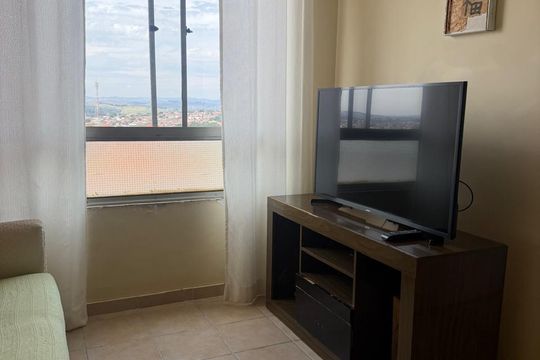 Sala de apartamento à venda com 2 quartos, 47m² em Vila Georgina, Campinas