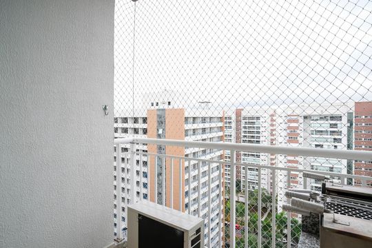 Varanda de apartamento para alugar com 2 quartos, 56m² em Cerâmica, São Caetano do Sul