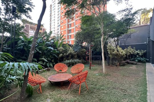 Área comum de kitnet/studio à venda com 1 quarto, 36m² em Pinheiros, São Paulo