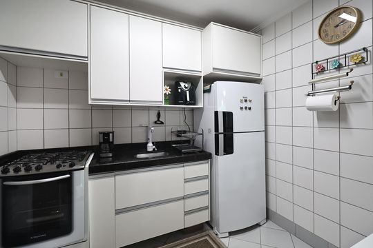 Cozinha de apartamento para alugar com 3 quartos, 80m² em Vila Príncipe de Gales, Santo André