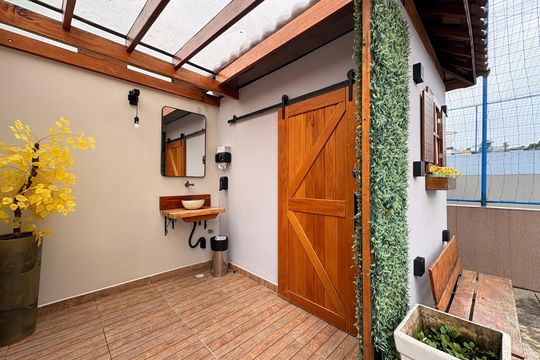 Área comum de apartamento para alugar com 3 quartos, 80m² em Vila Príncipe de Gales, Santo André