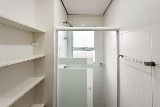 Banheiro Social de apartamento para alugar com 2 quartos, 70m² em Centro, São Bernardo do Campo