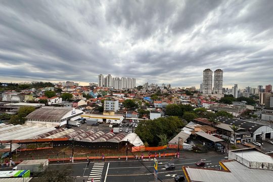 Vista da Suíte  de apartamento para alugar com 2 quartos, 70m² em Centro, São Bernardo do Campo