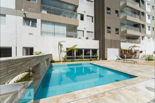 Área comum - Piscina de apartamento para alugar com 2 quartos, 70m² em Centro, São Bernardo do Campo