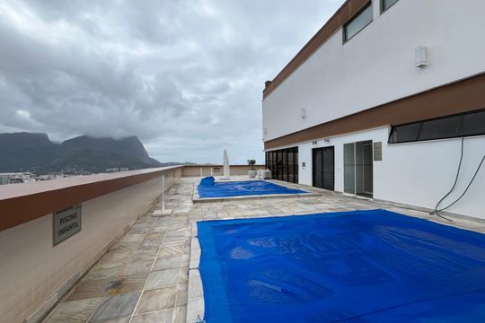 Área comum - Piscina de apartamento para alugar com 2 quartos, 70m² em Barra da Tijuca, Rio de Janeiro