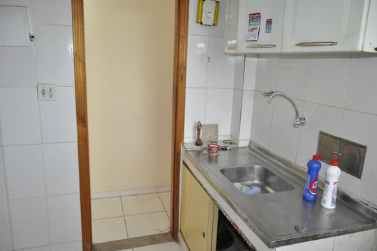 Cozinha de apartamento à venda com 2 quartos, 50m² em Lins de Vasconcelos, Rio de Janeiro