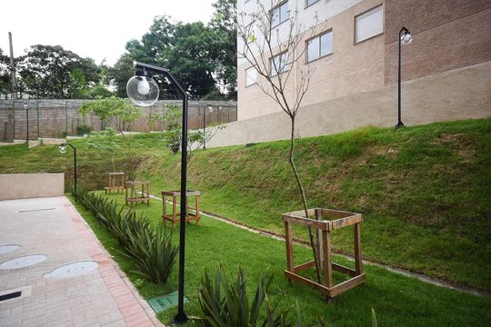 Área comum de apartamento à venda com 1 quarto, 24m² em Paraíso do Morumbi, São Paulo