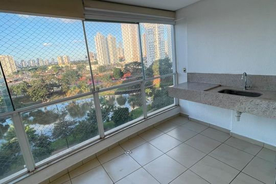 Varanda de apartamento para alugar com 3 quartos, 96m² em Jardim Atlântico, Goiânia