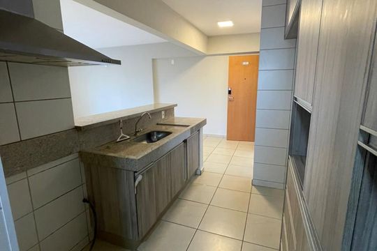 Cozinha de apartamento para alugar com 3 quartos, 96m² em Jardim Atlântico, Goiânia