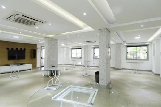 Área externa de apartamento para alugar com 2 quartos, 50m² em Vila Homero Thon, Santo André