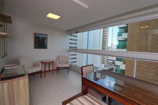 Varanda de apartamento para alugar com 3 quartos, 107m² em Pituba, Salvador