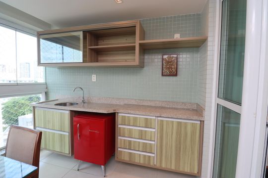 Varanda de apartamento para alugar com 3 quartos, 107m² em Pituba, Salvador