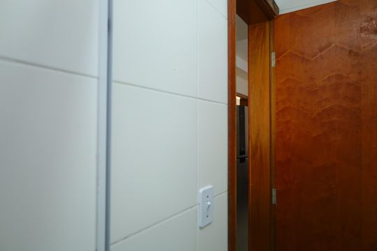 Banheiro de apartamento à venda com 2 quartos, 50m² em Jardim Nossa Senhora do Carmo, São Paulo