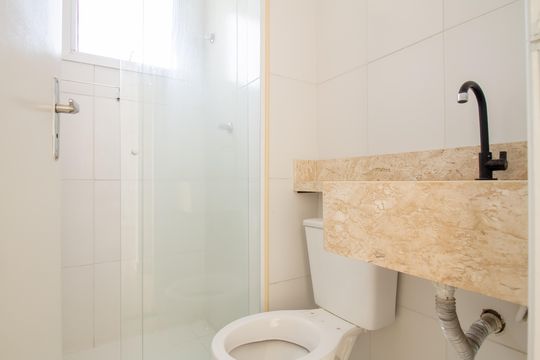 Banheiro Social de apartamento à venda com 3 quartos, 72m² em Vila Matilde, São Paulo