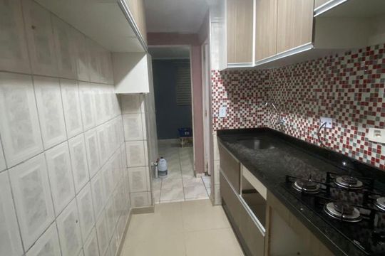 Cozinha de apartamento à venda com 1 quarto, 54m² em Jardim Etelvina, São Paulo