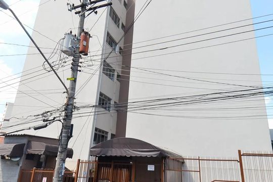 Fachada de apartamento à venda com 2 quartos, 37m² em Vila das Bandeiras, Guarulhos