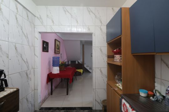 Cozinha de casa para alugar com 2 quartos, 85m² em Mathias Velho, Canoas