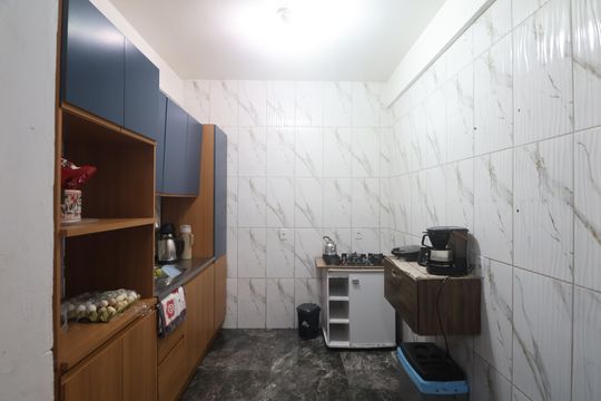 Cozinha de casa para alugar com 2 quartos, 85m² em Mathias Velho, Canoas